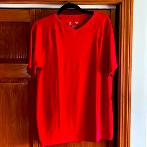 Boys Husky quick dry shirt.  Pit to pit is 22”; length is 28”.